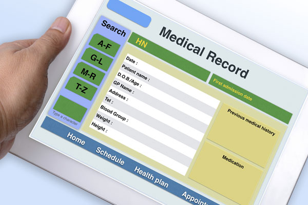 Online medical record
